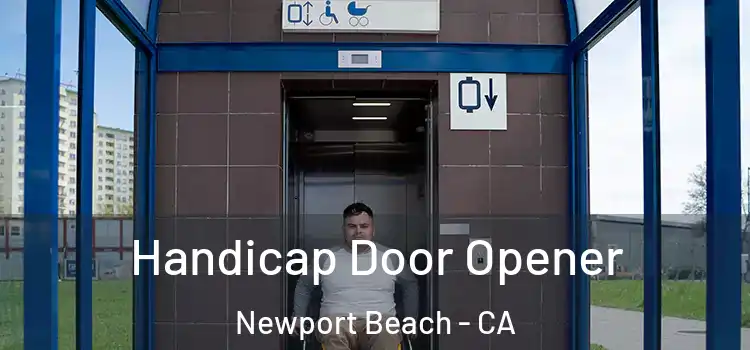 Handicap Door Opener Newport Beach - CA