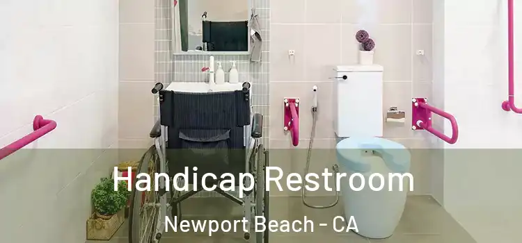 Handicap Restroom Newport Beach - CA